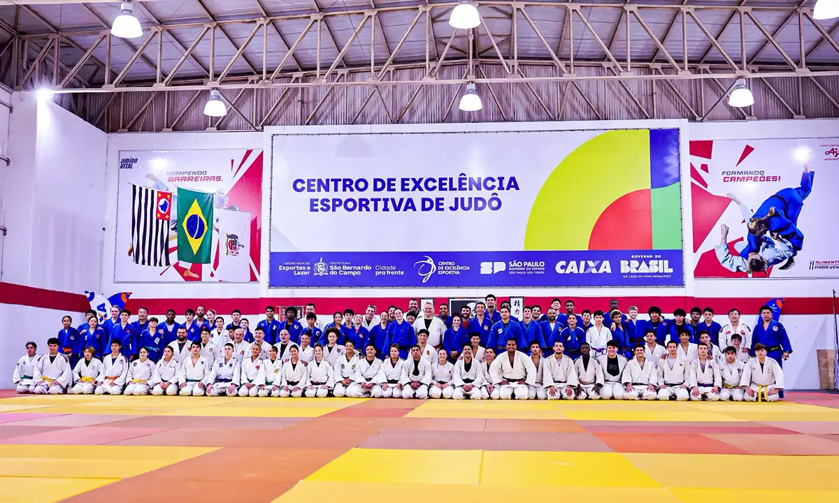 São Bernardo sedia treino internacional de judô